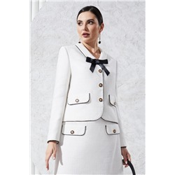 Lissana 4580 белый, Юбка,  Жакет