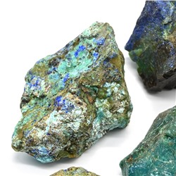 Азурмалахит камень 24*18*10мм, 2-5г