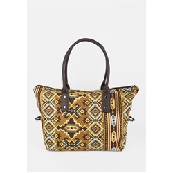 Сумка из гобелена вместительная №1407