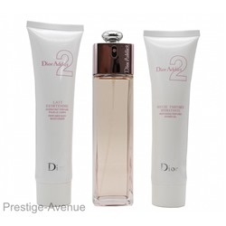 Подарочный набор Christian Dior Addict 2 for woman 3 в 1 Dior Addict 2 edt 100 ml x Dior Shower Gel x Dior Body Moisturizer