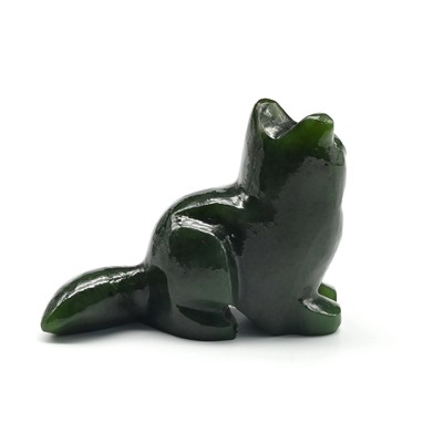 Кошка из нефрита 57*24*43мм, 64г