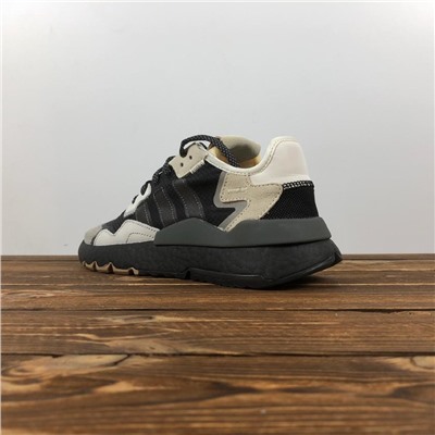 Кроссовки Adidas Nite Jogger 2019 black/white
