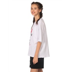 Комплект детский (футболка/шорты) Белый/чёрный