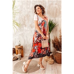 Romanovich Style 1-1332 каралловый, Платье