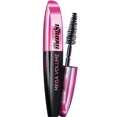 L`OREAL МИСС МАНГА МЕГА ОБЬЕМ тушь 01 Черный NEW!! (723)