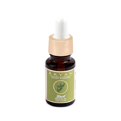 BASIL Essential Oil, ARYAN (БАЗИЛИК премиальное эфирное масло, АРЬЯН), 12 мл. - СРОК ГОДНОСТИ ДО 30 СЕНТЯБРЯ 2024 ГОДА + С ПОДТЁКАМИ