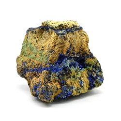 Коллекционный камень азурмалахит 60*50*58мм, 237г