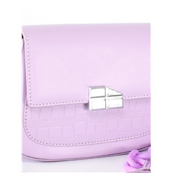 Сумка женская искусственная кожа Ch&K-8630,  1отд,  плечевой ремень,  сирень 255074