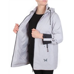 F3921 LIGHT GRAY Ветровка женская CO-COCOPINE (85% хлопок, 15% полиэстер) размер 48 (идет на 54 российский)