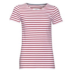 Футболка Miles Women белая с красным