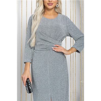 Платье Время желаний (серебро) П12269-19