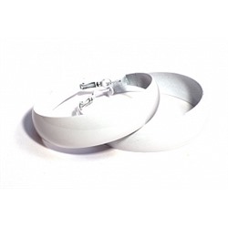 Серьги-кольца PR1032 белый