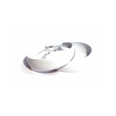 Серьги-кольца PR1032 белый