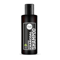 Activated CHARCOAL Shampoo, Luster (Активированный УГОЛЬ шампунь для волос, Ластер), 210 мл.