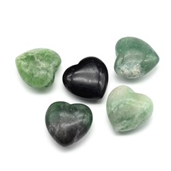 Сердце из флюорита 25*25*12мм