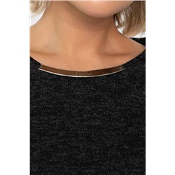 Платье годе Летисия (серое) П14328-10М