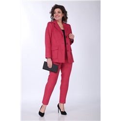 Vilena 841 ягодный, Брюки,  Жакет