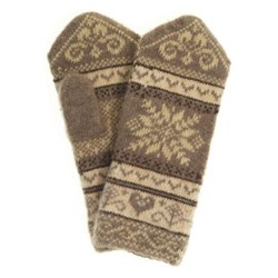 Варежки женские "Снежинка"ПП 3217-12