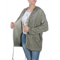 881 MARSH Худи длинное женское (95% хлопок, 5% полиэстер) размер 56