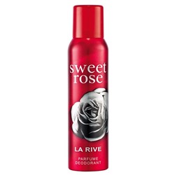 .Дезодорант  женский спрей LA RIVE  SWEET ROSЕ 150ml /жен. (Кашарель Амор Амор)