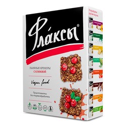 Флаксы с клюквой, 120г К 0280