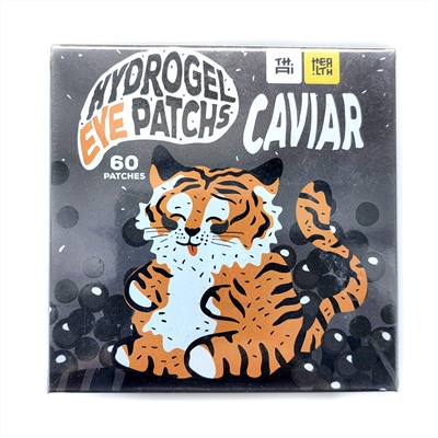 CAVIAR Hydrogel Eye Patchs, Thai Health (ИКРА гидрогелевые патчи для глаз), уп. 60 патчей.
