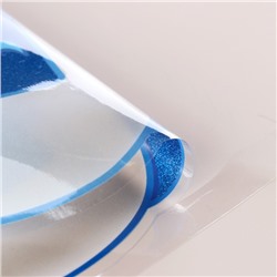 Наклейки на окна "Новогодние" Дед Мороз. красный тон, 41х29 см