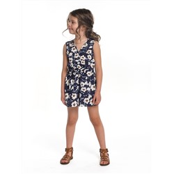 Комбинезон 22-6318 синий/цветы