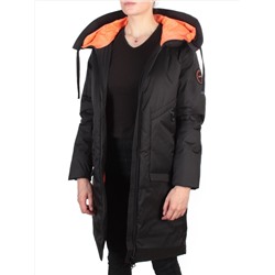 GWD21336P BLACK Пальто зимнее женское PURELIFE (200 гр .холлофайбер) размер 46