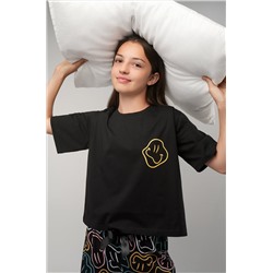 Хлопковая пижама для девочки Happyfox