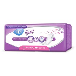 ID Урологические прокладки Light Normal 14шт. 3к. (320мл.)