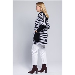 Bonadi М-1431 черно-белый, Пончо