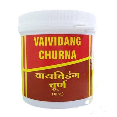 VAIVIDANGA Churna Vyas (ВАЙВИДАНГА (ВИДАНГА) Чурна, средство от паразитов, Вьяс), 100 г.