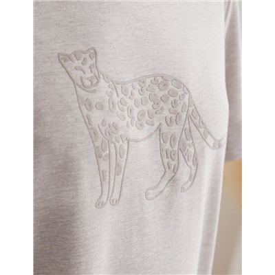 Футболка из премиального хлопка с авторским принтом