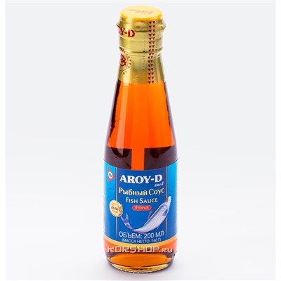 Рыбный соус AROY-D Fish Sauce 240 г Акция