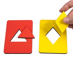 Развивающая деревянная игра для детей «Досочки Сегена» № 1 (18 элементов) Far far land Wood