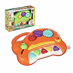 Игроленд. Планшет-бизиборд музыкальный 2 цвета, 272-729