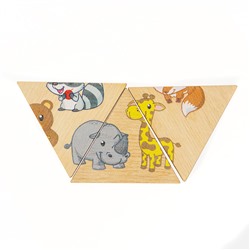 Пазл деревянный «Зверюшки»