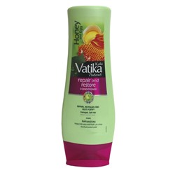 Vatika HONEY AND EGG Repair and Restore Conditioner, Dabur (Ватика МЕД И ЯЙЦО Кондиционер ИСЦЕЛЕНИЕ И ВОССТАНОВЛЕНИЕ для поврежденных и секущихся волос, Дабур), 400 мл.