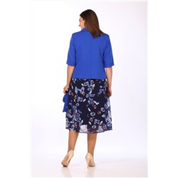 Lady Style Classic 2670/1 васильковый, Юбка,  Жакет