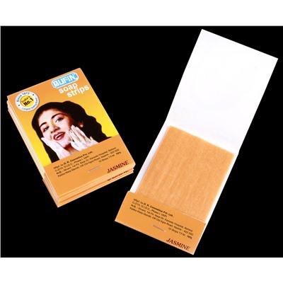 Soap Strips JASMINE Bufin (Мыло одноразовое, полоски (стрипсы), аромат ЖАСМИН, Бафин), 1 шт.