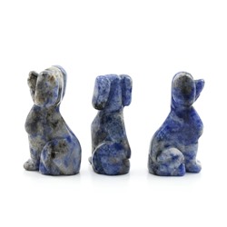 Собака из лазурита 21*15*35мм