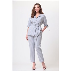 Орхидея 1171 светло-серый, Брюки,  Жакет,  Ремень