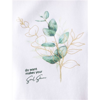 Футболка из премиального хлопка с авторским принтом