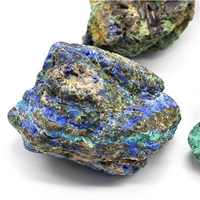 Азурмалахит камень 45*27*20мм, 20-29г