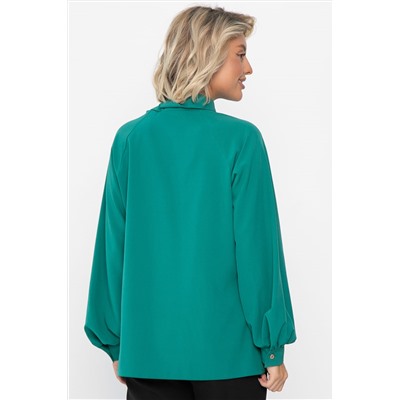 Блуза Юрмала (изумруд) Б14268-30М