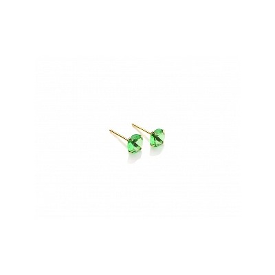 Серьги-гвоздики PR1469 -5 салат