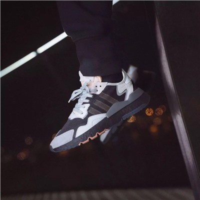 Кроссовки Adidas Nite Jogger 2019 black/white