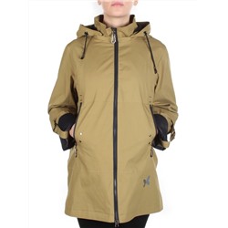 F3921 KHAKI Ветровка женская CO-COCOPINE (85% хлопок, 15% полиэстер) размер 50 (идет на 56 российский)