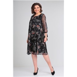 Michel chic 2127 черный-абстракция, Платье